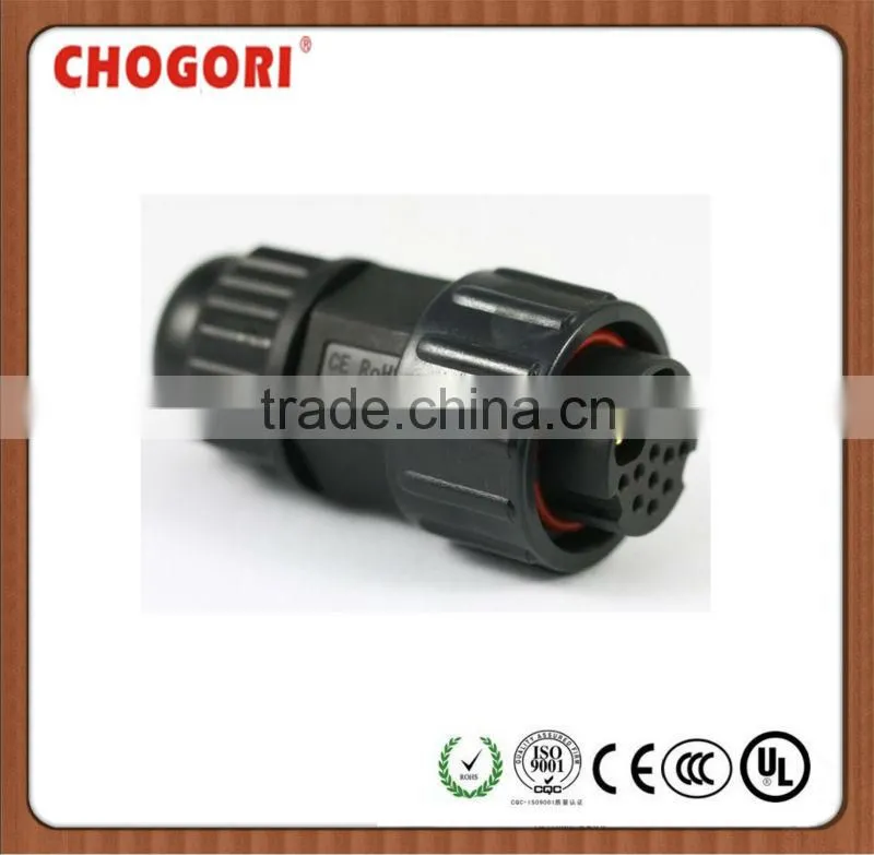 IP68 ,3+9 pin 20A+5A large series power waterproof connector