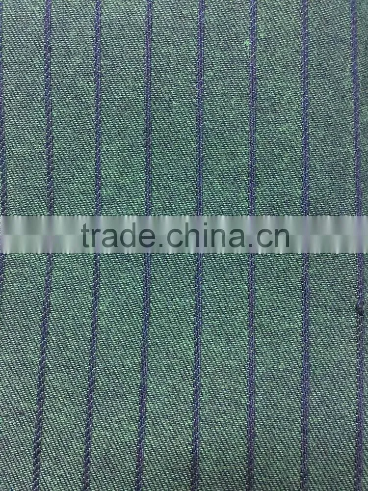 stock Stripes cotton stretch denim fabric P3F4-D15102403