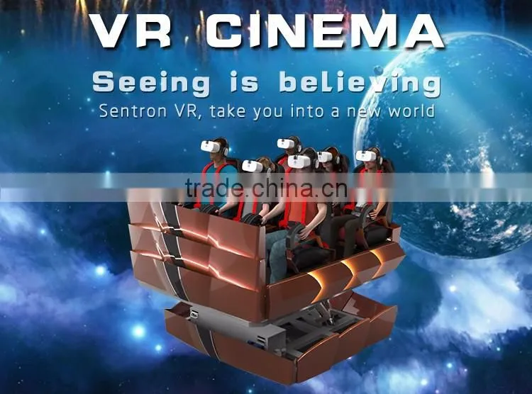 2016 Sentron 6 seats vr theatre equipment,mini theater equipment