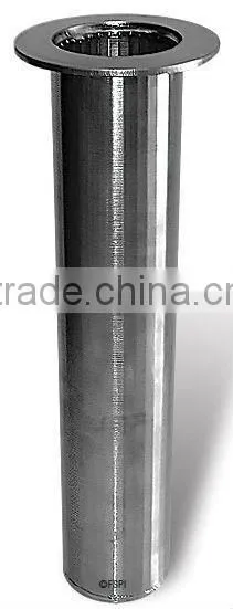 304 and 316 stainless steel Wedge wire cylinder filter element
