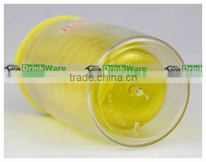 Double Walled Reusable Plastic Tumbler