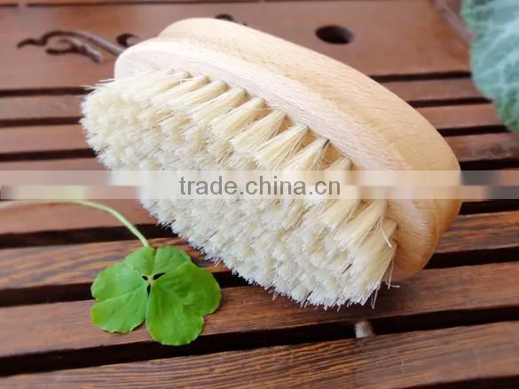 Wooden nail brush