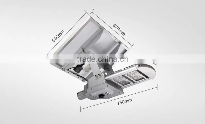 Waterproof 80w portable street light