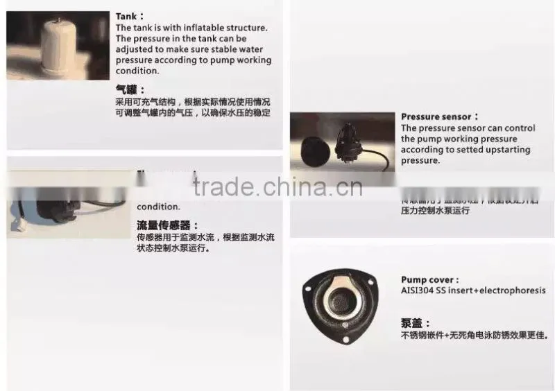 manufacturers New type energy-saving self priming water pump electric machine