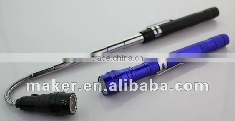 3 LED Telescopic Extendable Flashlight