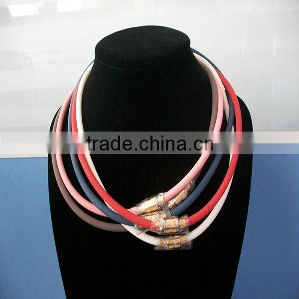 High quality fashion silicone necklace