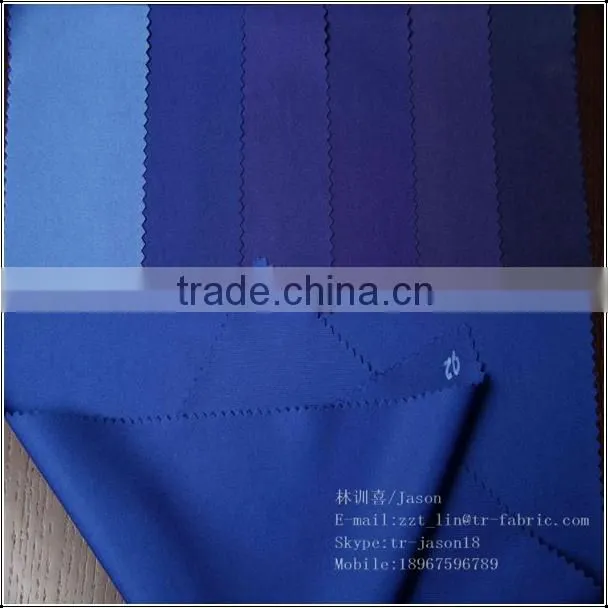 polyester spandex stretch textile fabric for business wear