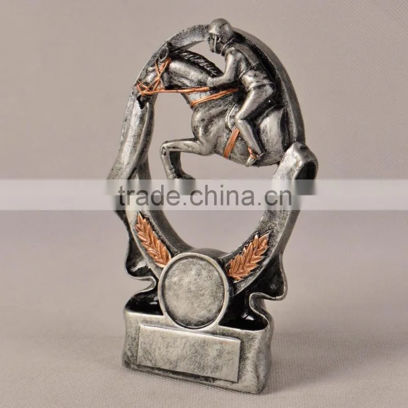 Horse racing souvenir trophy cup
