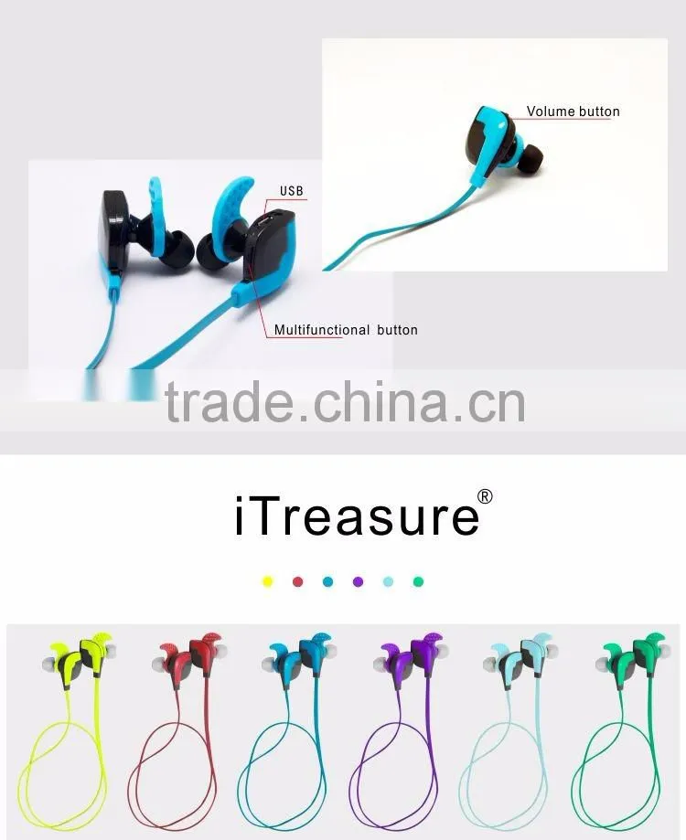 Hot selling 4.1+EDR Bluetooth headset mini stereo Bluetooth earphone for sport