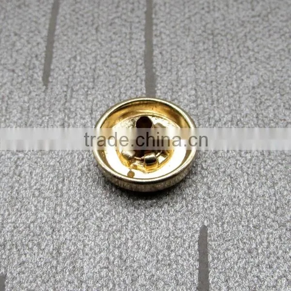 No Logo Gold Metal Button