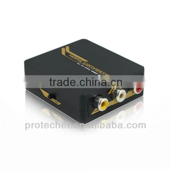 Mini hdmi converter av to hdmi converter box