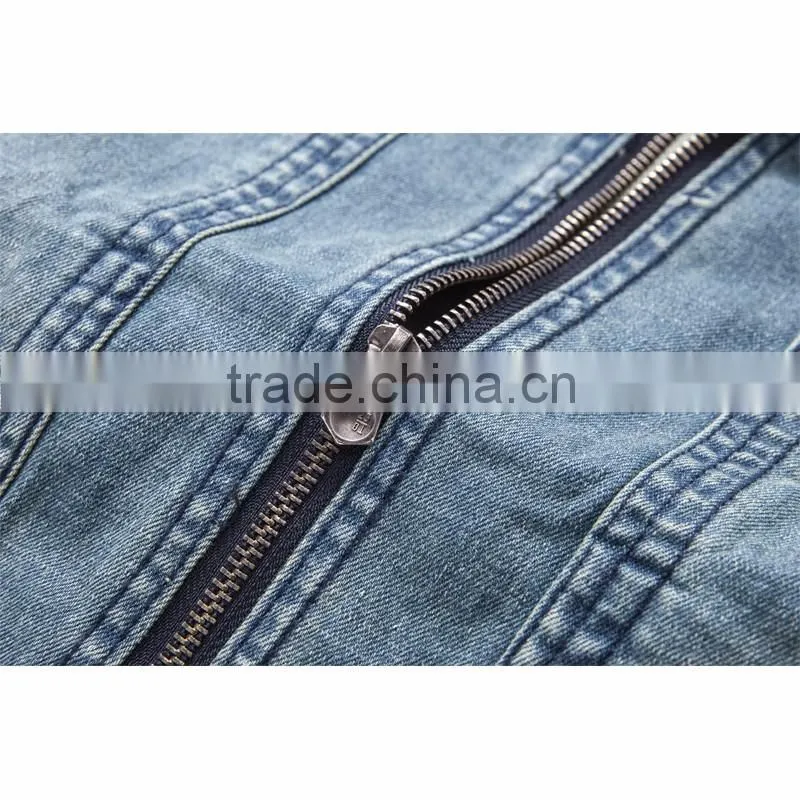 Yingzhong Garment oem design men jeans coat oversized kimono jackets