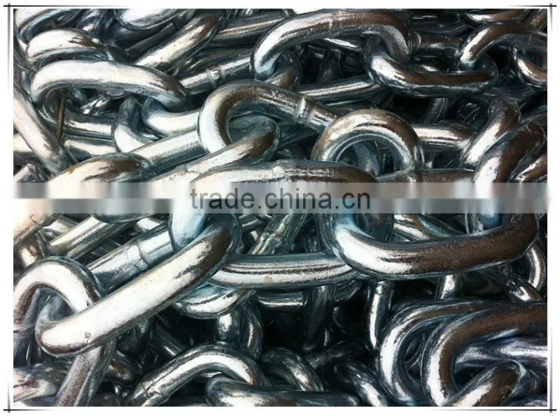 high quality electro welded open/studless link chain