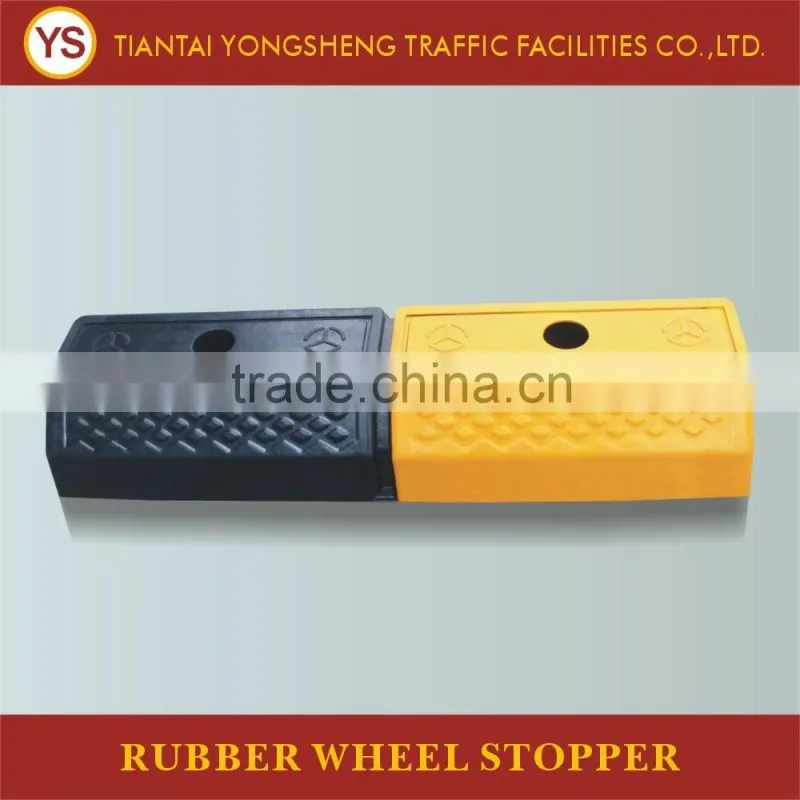 High Quality Rubber Vehicle Car Parking Wheel Stoppers