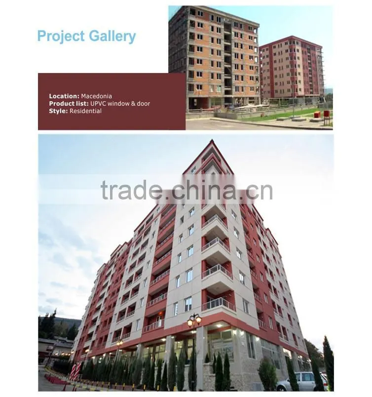 Yekalon Environmental UPVC window Sliding pvc window profile