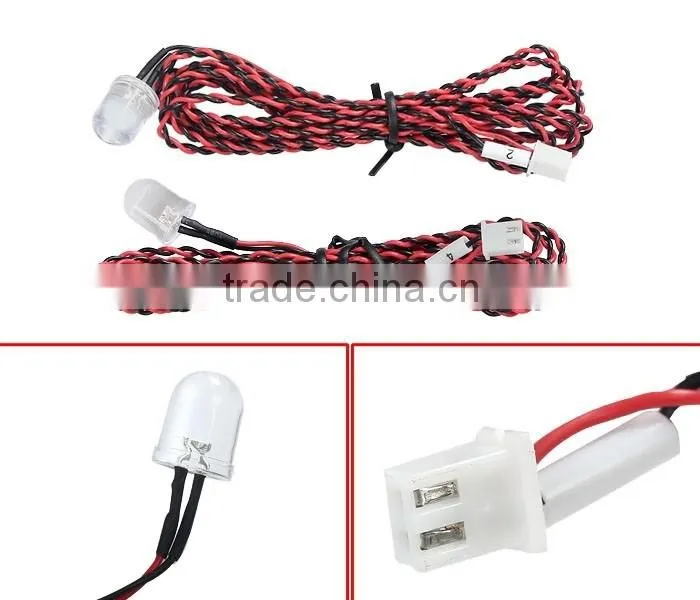 Good 14 LED Flashing Light Lamp System for RC Aircraft Plane Helicopters & Airplanes Glider Simulate