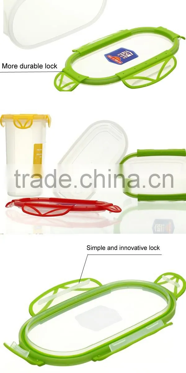 Wholesale Lockable Lid Plastic Storage Boxes 1150ml