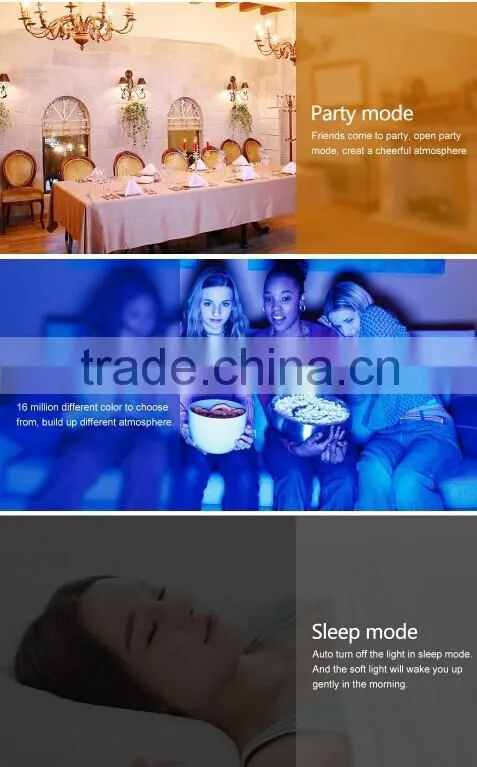 Vstarcam Wifi Remote Control 6W 20 million colors IOS Android APP smart light bulbs