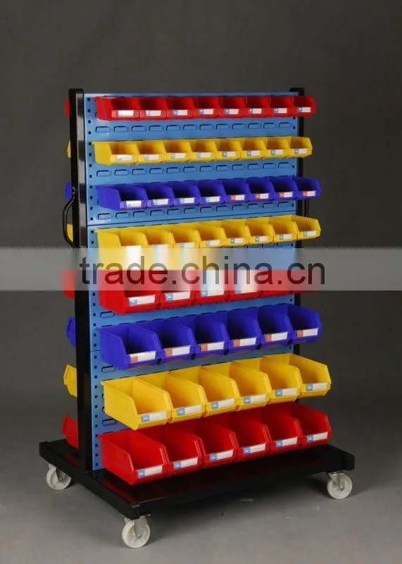 wall-mounted bins for storage