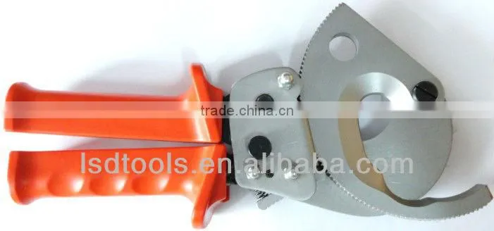 Ratchet Cable Cutter HS-500B, cable cutting tool cutting Copper Aluminum cables 400mm2 max