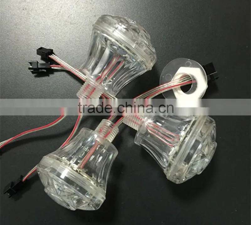 60mm 18led Full color amusement rides Led point light