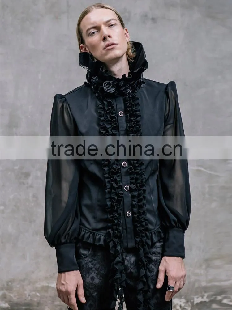 Devil fashion 2015 latest men's gothic shirt SHT00301