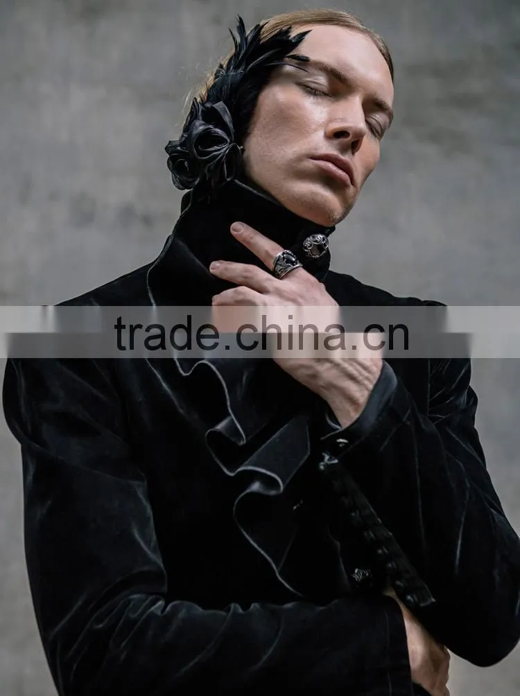 Devil fashion 2015 man gothic jacket CT00801