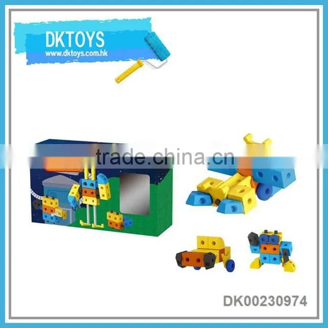 Educational construction DIY EVA buidling block EVA toys
