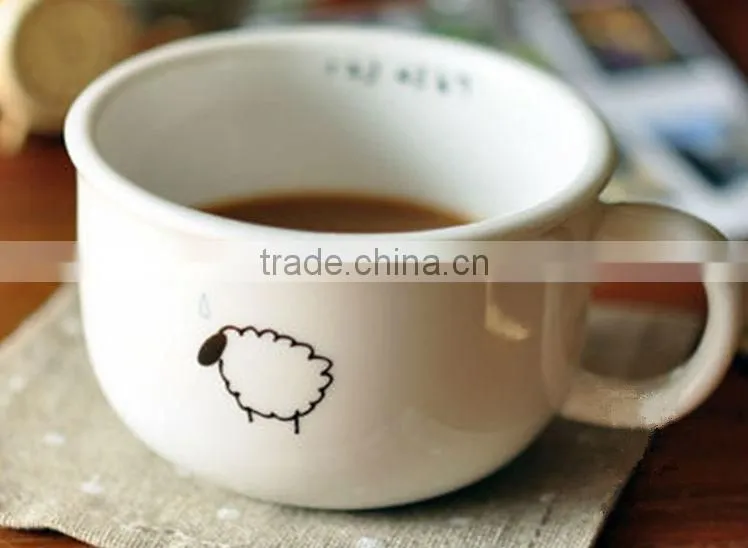 Hotsale beautiful design and workmanship ceramic tea cup in cheap price