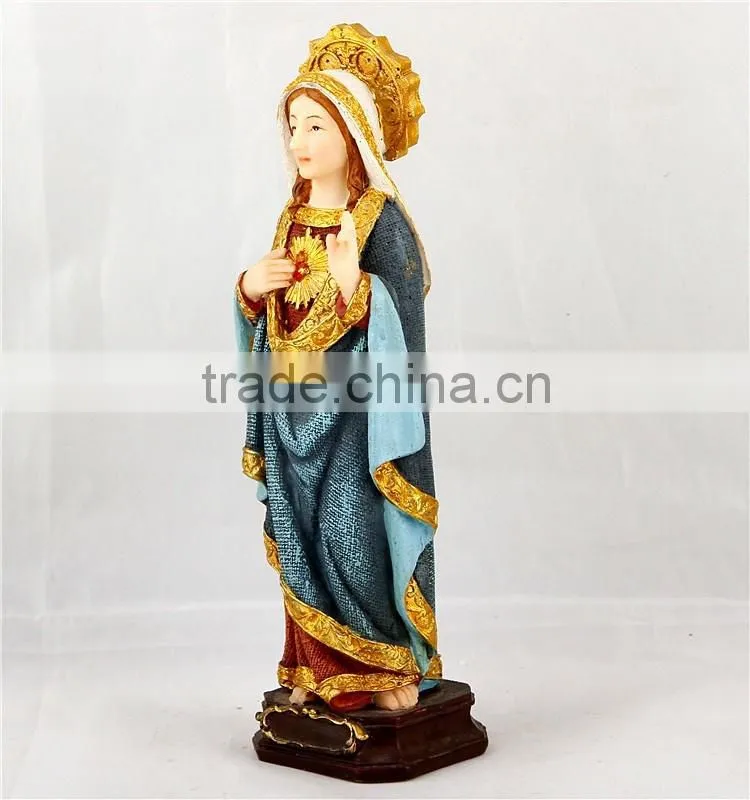 Christian Craft-colourful virgin mary statues