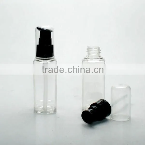 Treatment pump PET 60ml Square Clear