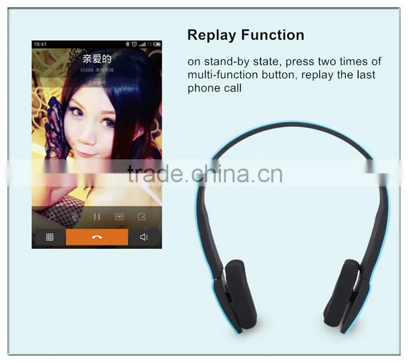 New products on china market wireless stereo Bluetooth headphone(OS-BH23)