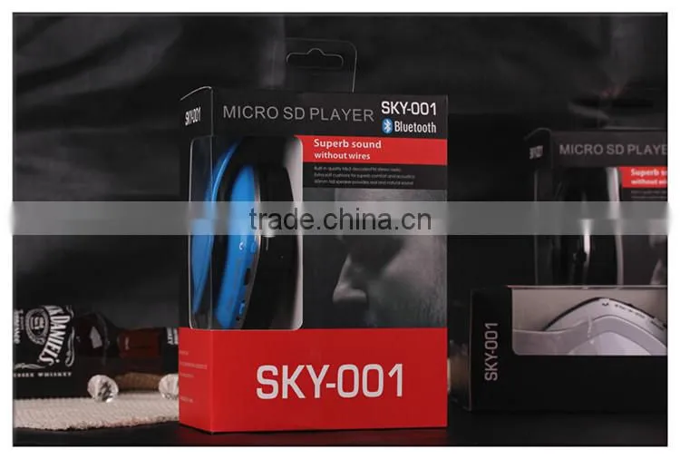floding wireless wholesale headphones available for phones and computers(OS-SKY001)