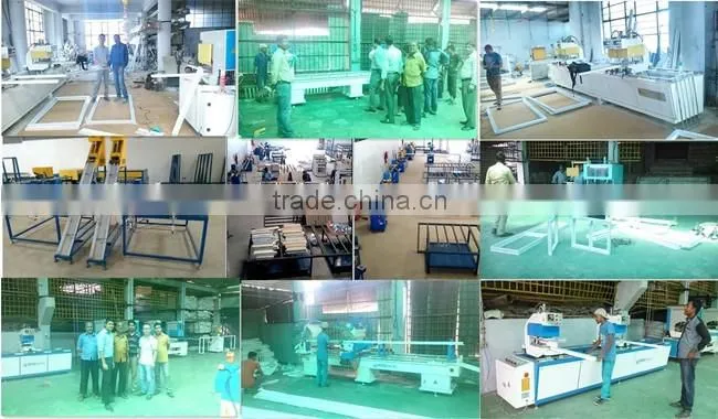 PVC windows machine corner cleaning machine