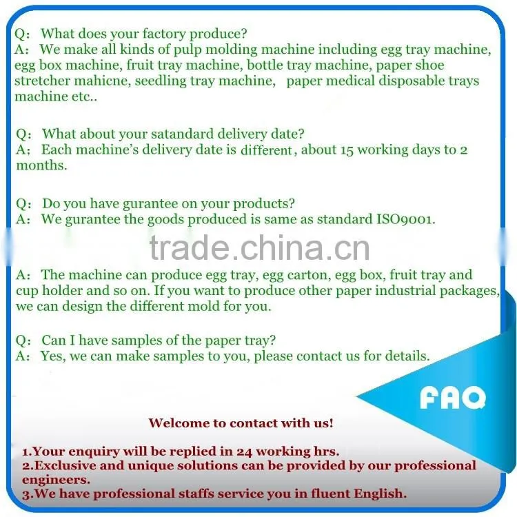 SH Machinery industrial package machine paper production egg box tray equipment