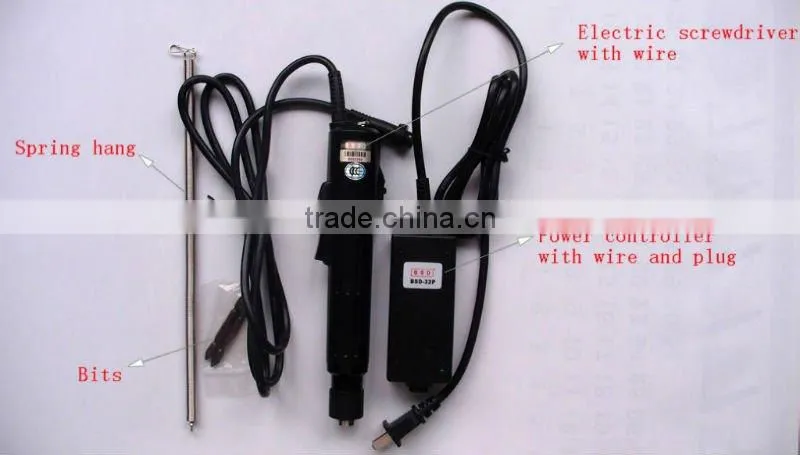 Low Torque Compact DC Semi-Automatic Electric Screwdrivers ( electric screw driver for assembly,low torque electric screwdriver)
