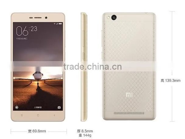 2016 April new arrive phone Xiaomi Redmi 3 with fingerprint identification 3G 32G