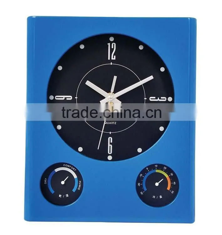 Fashion weather station table alarm clock 2015