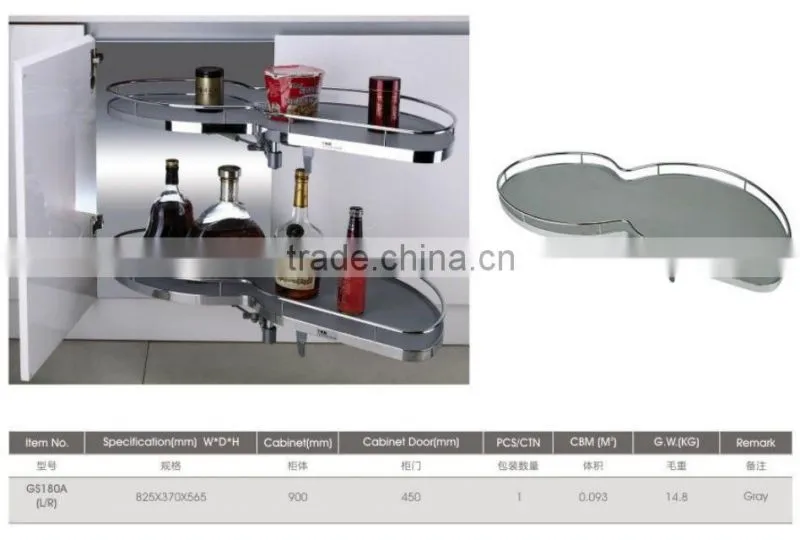 2016 Sales Promotion Kitchen cabinet pull-out dish basket