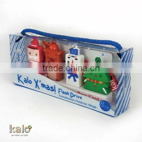 Christmas Village New USB Flash drive gift set 8G