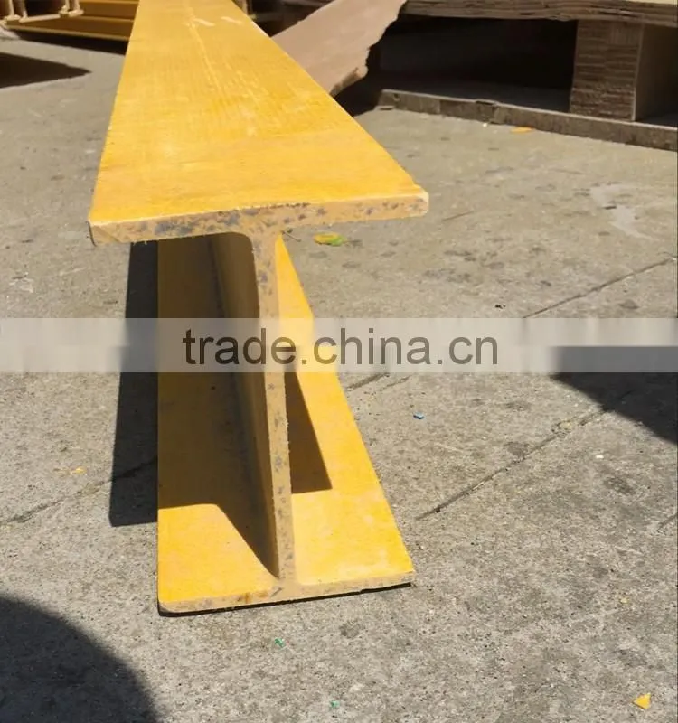 High grade FRP h beam, h beam price, h beam size for construction