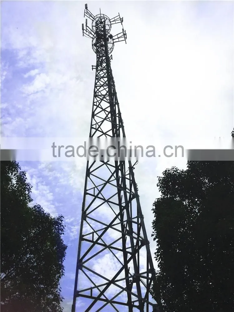 3 legged angular steel tower 3 leg tower