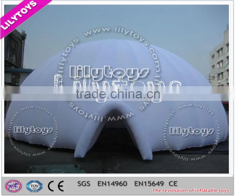 Outdoor white cheap large event party advertising tent inflatable for sale,inflatable dome event tent