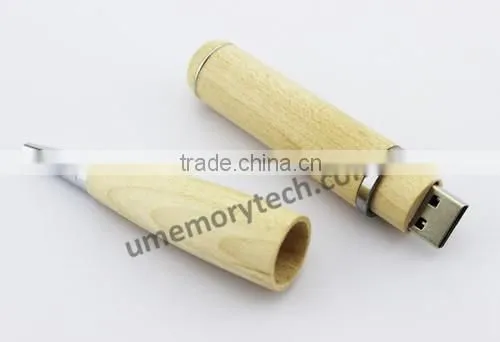 2017 New design Wooden pen usb memory drive stick 8gb 16gb