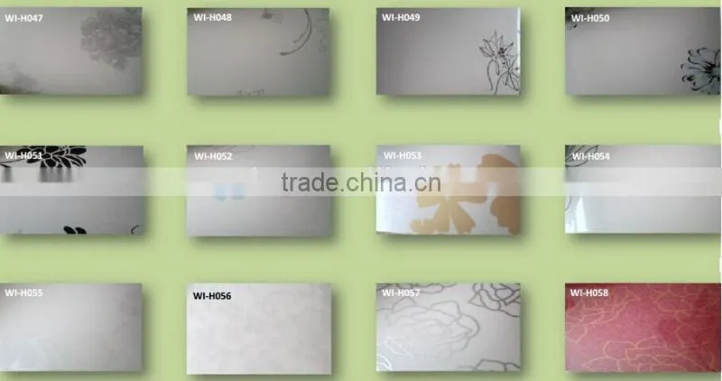 Popular white color high glossy pvc mdf board --Kohler supplier