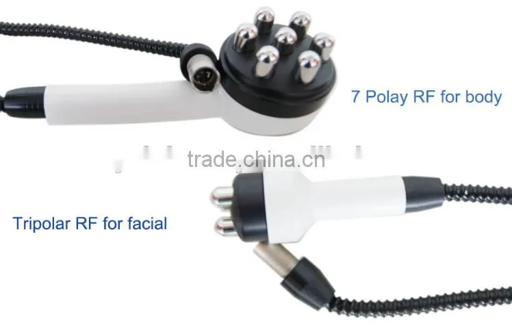 Multipolar RF slimming machine for face lifting and wrinkle removal