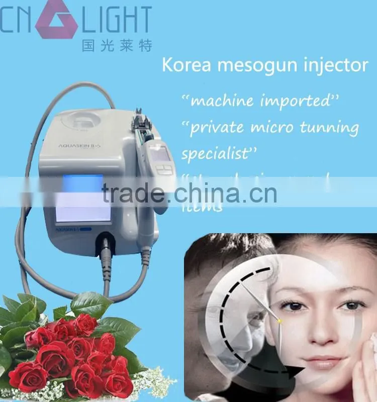 Merry christmas! Korea imported mesotherapy gun skin whitening injection 5 pin multi needle type machine