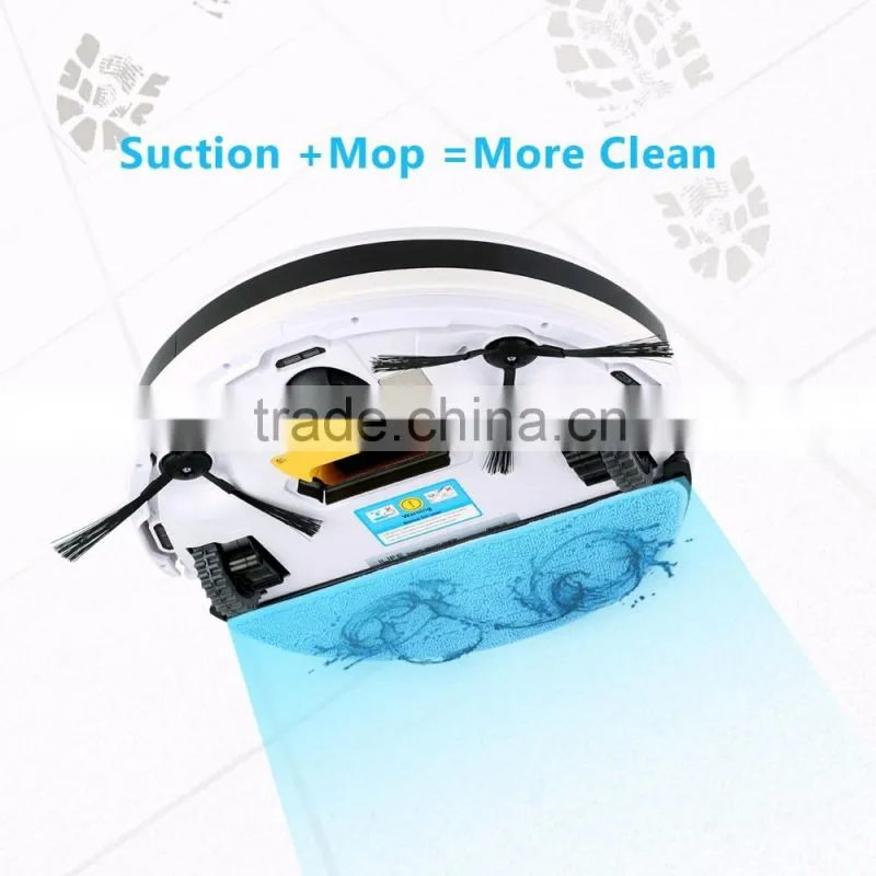 2016 Dropshipper Factory Sell Cleaning Robot Industry Robot Vacuum Cleaner With Mop uv Light Recharging
