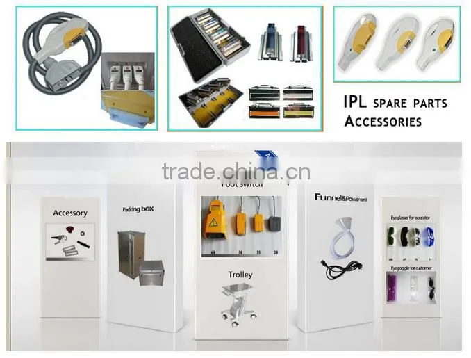 professional ipl hair removal machine/wrinkle removal beauty machine