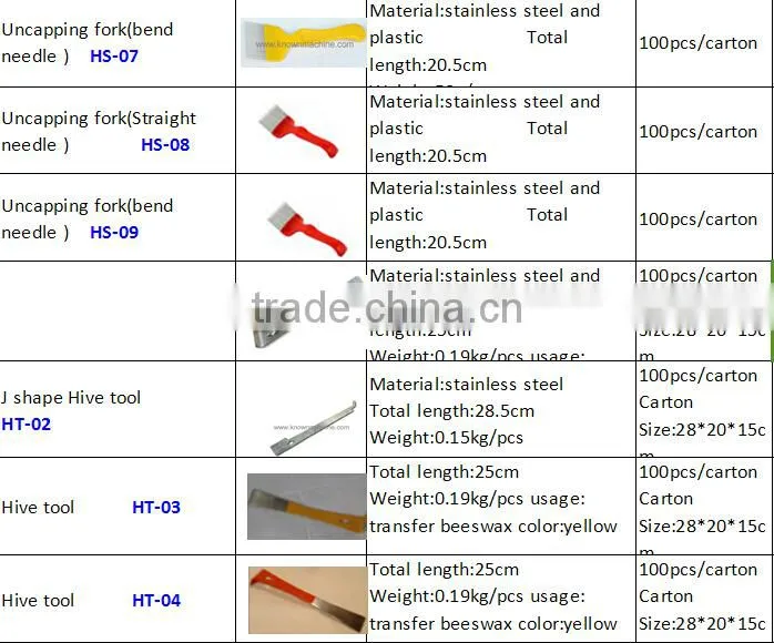 high quantity hive tool for beekeeping